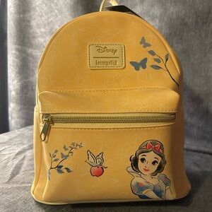 Loungefly Disney Snow White Yellow Backpack